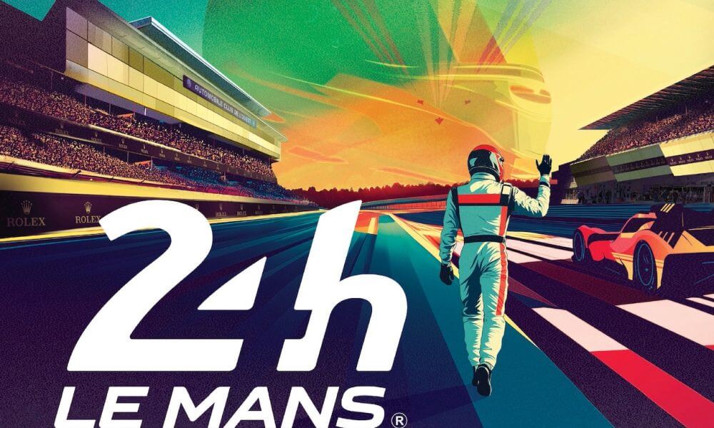 24 heures du mans 2025 affiche_officielle