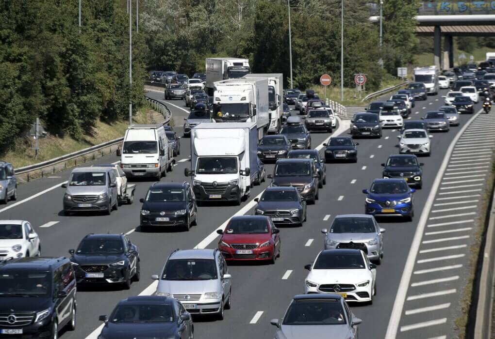 Bouchon en prevision pont