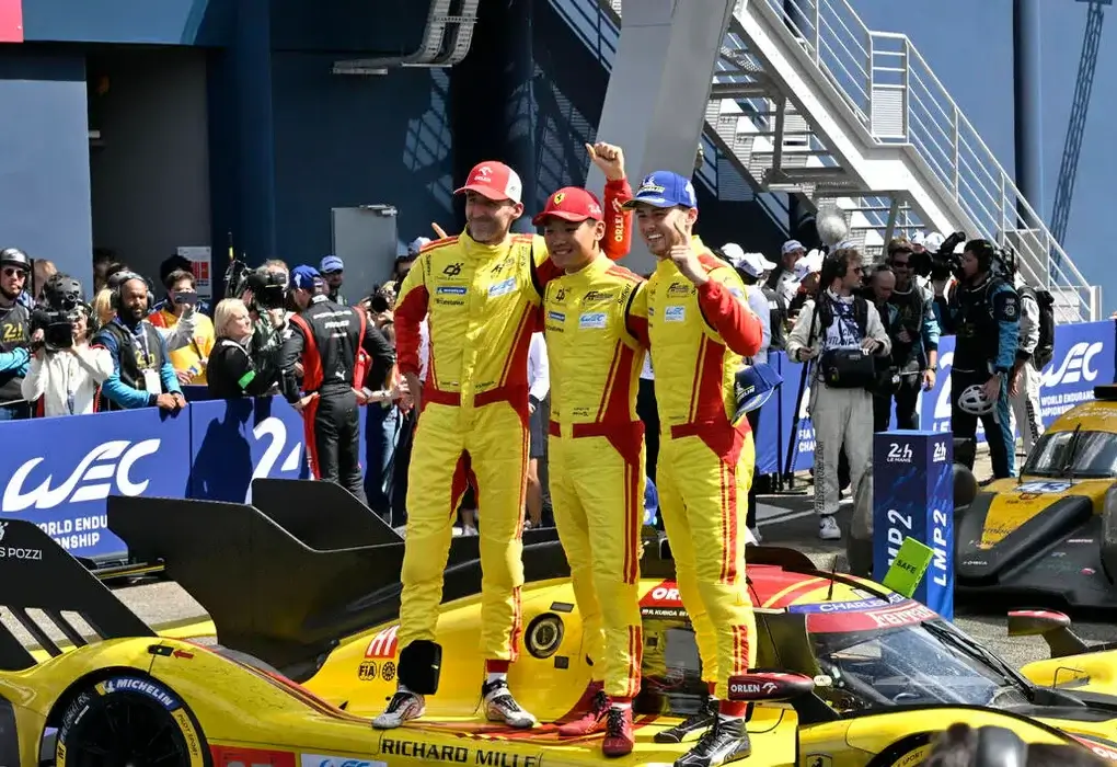 Le triplé historique de Ferrari aux 24 Heures du Mans 2025