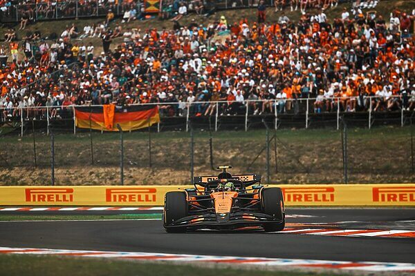 McLaren frappe fort lors des premiers essais libres à Bakou
