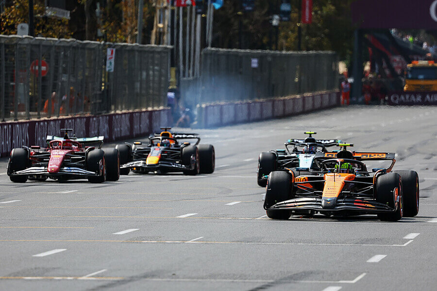 Retour palpitant sur la première journée du GP F1 de Bakou 2025