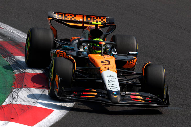 Norris domine la FP3 Mexique avant la qualif