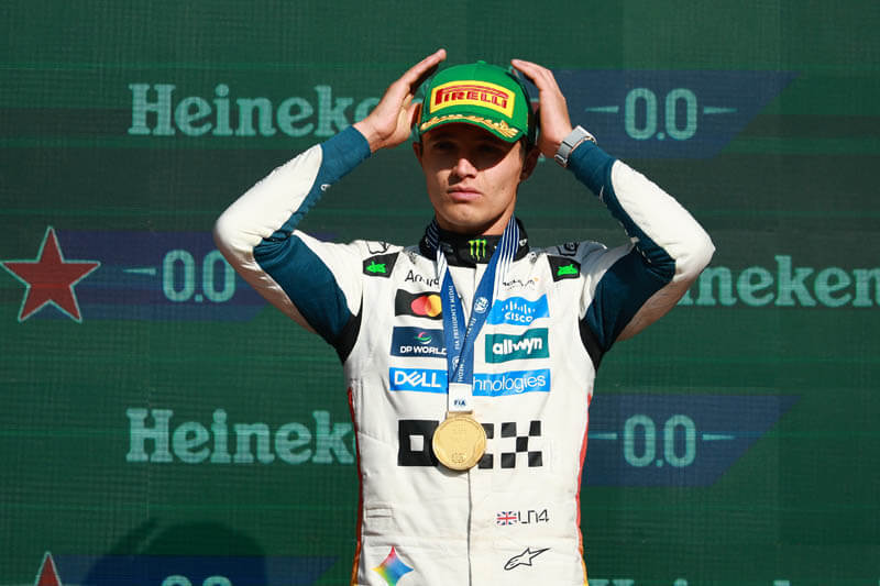 Lando Norris dédramatise les huées au Mexique