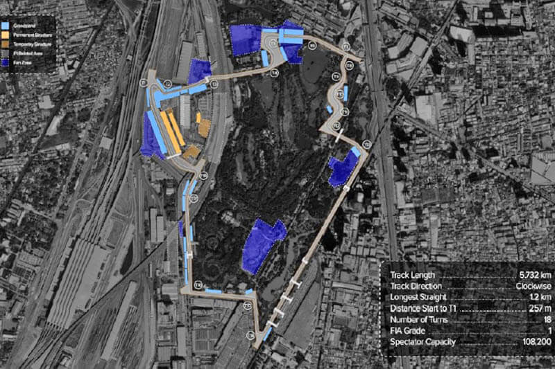 Bangkok Grand Prix: un tracé urbain ambitieux