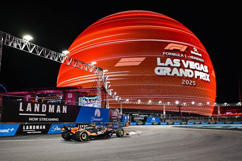 Las Vegas F1: essais libres 2 faussés