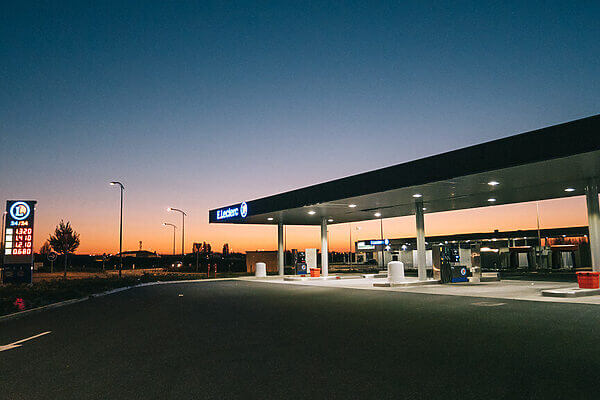 Leclerc - station d'essence