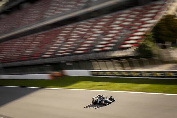 Barcelona Test, Thursday, Sam Bloxham