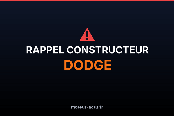 Rappel constructeur Dodge