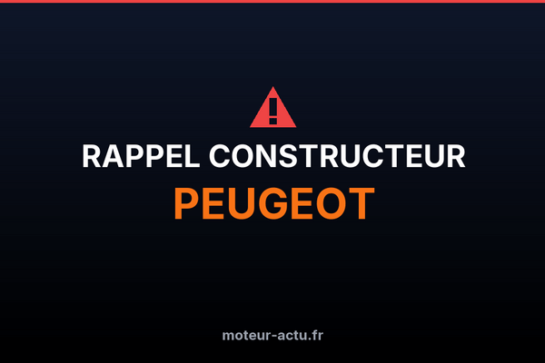 Rappel constructeur Peugeot