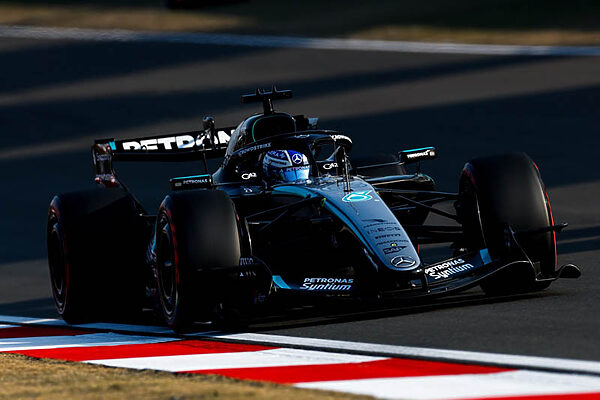 Sprint de Shanghai : Russell tient bon face à Ferrari