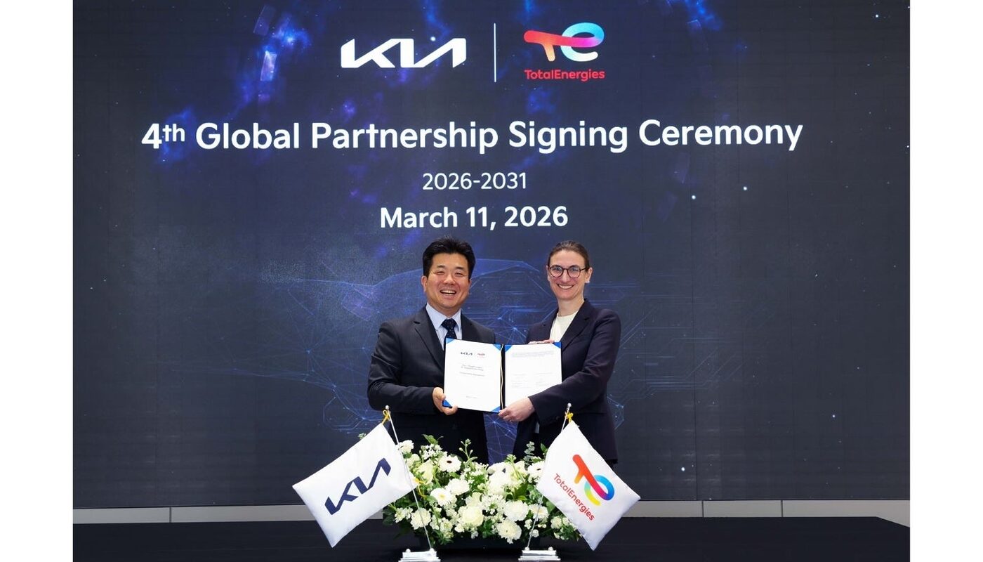 Kia prolonge son accord avec TotalEnergies