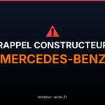 Mercedes-Benz rappelle les EQA et EQB : risque d’incendie lié à la batterie