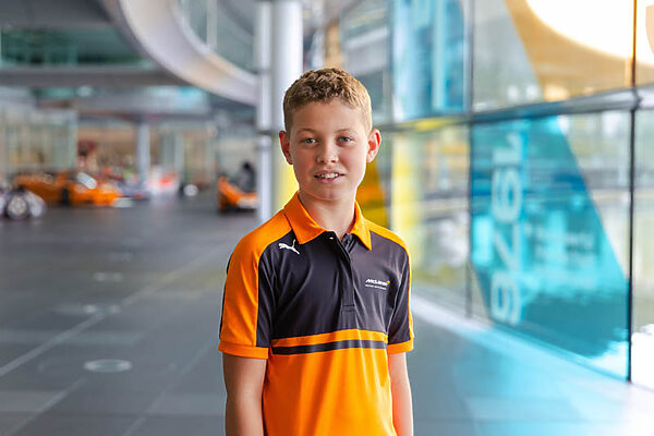 McLaren mise sur Harry Williams, 11 ans