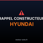 Hyundai Ioniq 6 : un panneau de port de charge peut se détacher en roulant