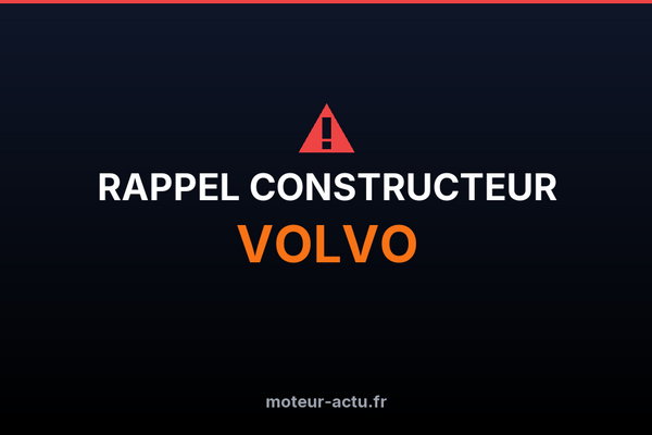 Rappel constructeur Volvo