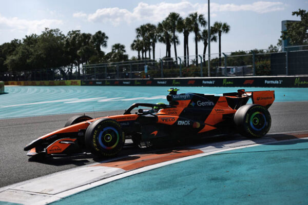 Sprint Shootout Miami : Norris frappe fort