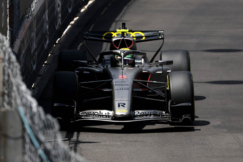 Audi F1 dans le top 10 aux essais à Monaco