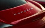 Michael Leiters lors d’une présentation Porsche consacrée à la stratégie industrielle et produit de la marque.
