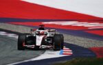 Ollie Bearman au volant de la Haas VF-26 sur le Red Bull Ring lors du GP d’Autriche de F1.