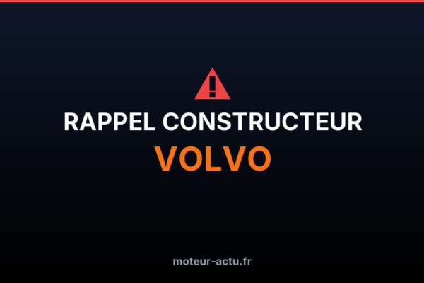 Rappel constructeur Volvo