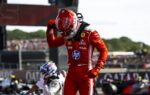 Charles Leclerc au volant de la Ferrari de Formule 1 lors d’un week-end de Grand Prix.