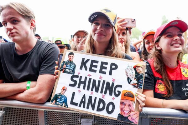 Le pilote McLaren Lando Norris en Formule 1.
