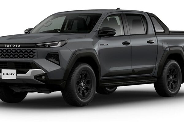 Logo Toyota sur un véhicule du constructeur.
