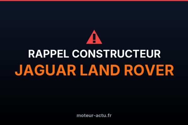 Rappel constructeur Jaguar land rover