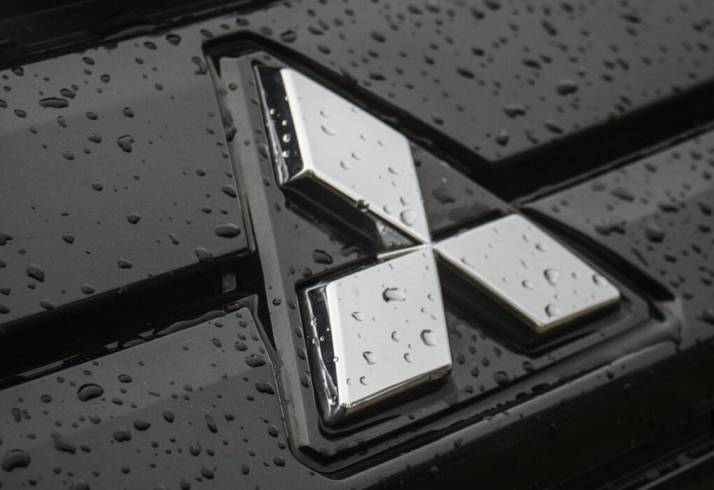 Des véhicules Mitsubishi sur une ligne de production du constructeur japonais.