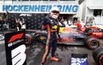 Le circuit d’Hockenheim pendant un Grand Prix de Formule 1.
