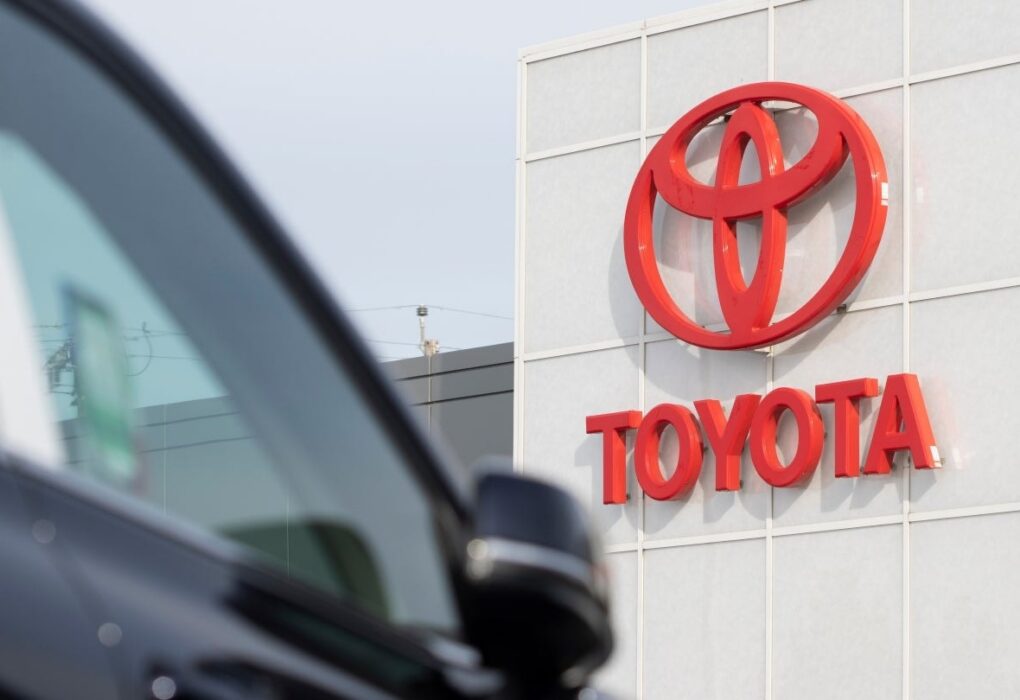 Des véhicules Toyota assemblés sur une ligne de production du constructeur au Japon.