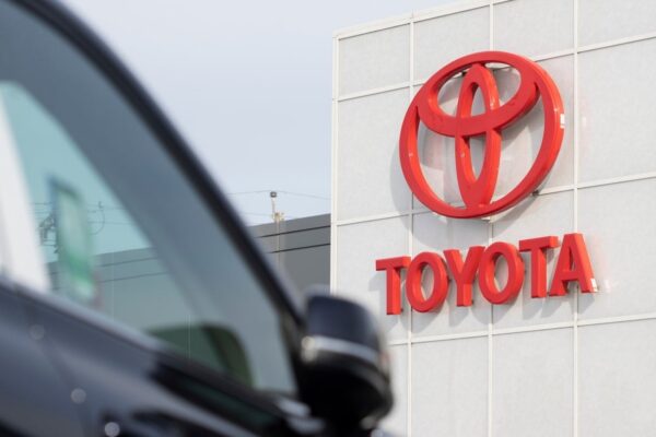 Des véhicules Toyota assemblés sur une ligne de production du constructeur au Japon.