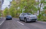 Un AION V, SUV électrique familial commercialisé au Royaume-Uni.