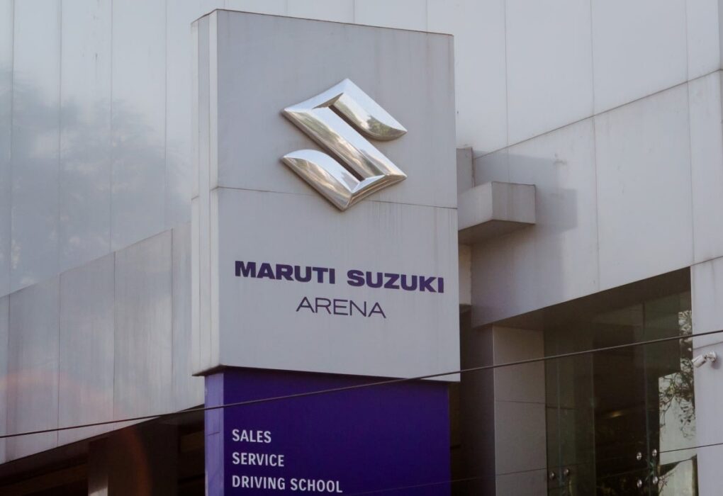 Véhicules Maruti Suzuki destinés au marché automobile indien.