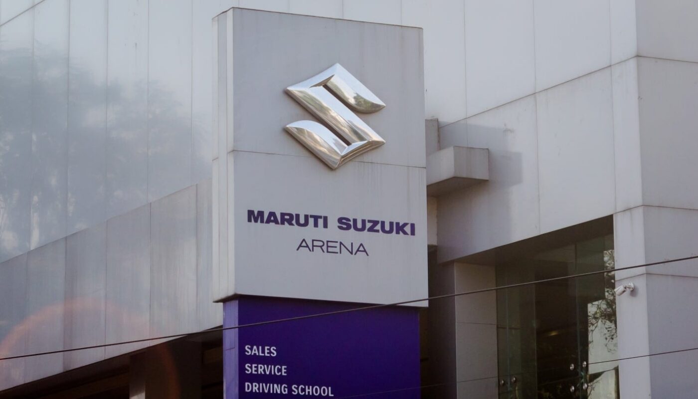 Véhicules Maruti Suzuki destinés au marché automobile indien.