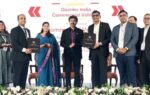 Un camion BharatBenz de Daimler India Commercial Vehicles en Inde.
