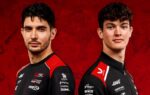 Une monoplace TGR Haas F1 Team en piste sur le circuit de Zandvoort.