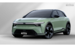 Vue extérieure du Mitsubishi ASX VR-e, SUV compact électrique destiné à l’Australie et à la Nouvelle-Zélande.