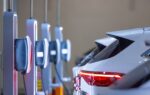 Une station de recharge rapide Ionchi destinée aux véhicules électriques en Chine.