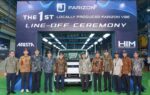 Le fourgon électrique Farizon V8E assemblé dans l’usine Handal de Purwakarta en Indonésie.