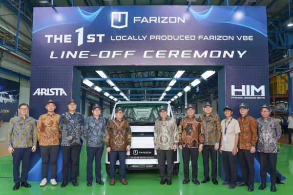 Le fourgon électrique Farizon V8E assemblé dans l’usine Handal de Purwakarta en Indonésie.