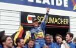 Michael Schumacher pendant la saison 1994 de Formule 1 évoquée dans le documentaire Netflix.
