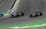 George Russell et Kimi Antonelli avec Mercedes sur le circuit de Zandvoort.