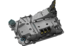 Un onduleur haute tension BorgWarner destiné aux motorisations hybrides rechargeables et électriques.