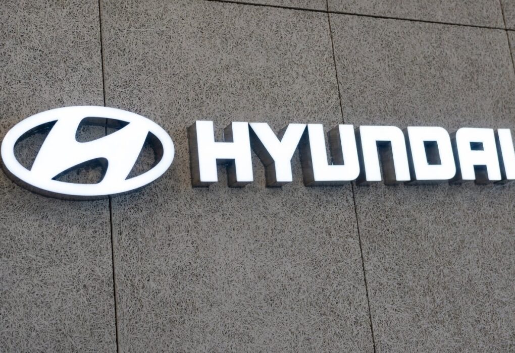 Des voitures Hyundai alignées sur une chaîne de production en Corée du Sud.