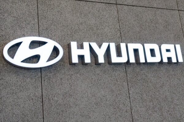 Des voitures Hyundai alignées sur une chaîne de production en Corée du Sud.