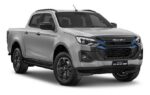 Des voitures électriques neuves exposées sur le marché automobile thaïlandais.