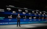 Plusieurs modèles Hyundai illustrant l’offensive produit mondiale prévue jusqu’en 2030.
