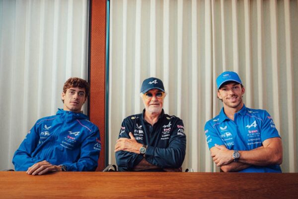 Franco Colapinto dans les couleurs d'Alpine en Formule 1.