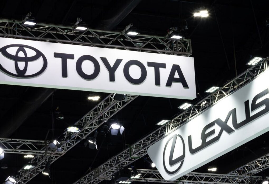 Une future voiture électrique Lexus destinée à être produite par Toyota dans son usine de Shanghai en Chine.